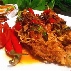Indomie Terong Krispy  Sambal Kemangi